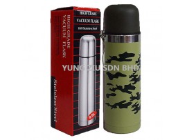 500#350ML CAMOUFLAGE STAINLESS STEEL VACUUM FLASK